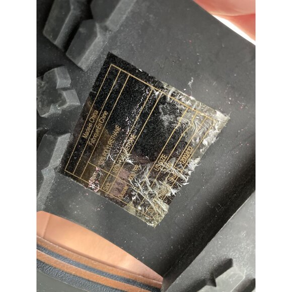 Torrid Shearling Hiker Ankle Bootie Size 7.5 Lace Up Almond Toe Shoes Blush Pink - Picture 5 of 12